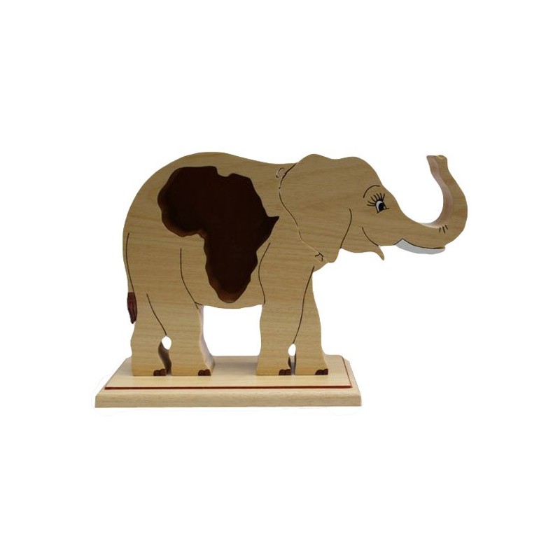 Tirelire éléphant en bois : Plan Toys - Berceau Magique