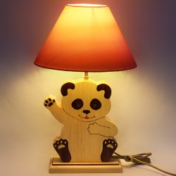Lampe en bois PANDA