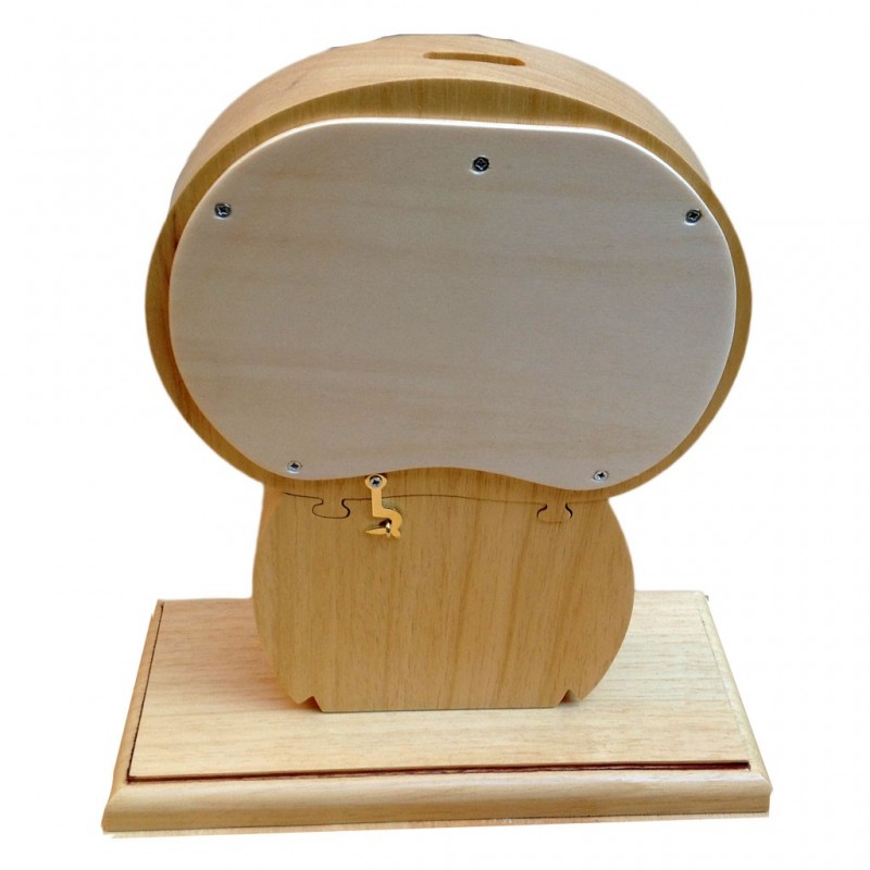 Tirelire en bois personnalisée - Atelier Grav'moi